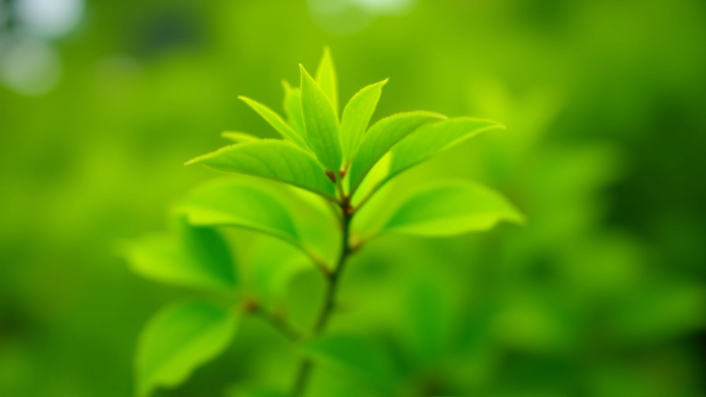 Hazel plant with multiple stems and oval-shaped leaves in summer, showing natural branching structure